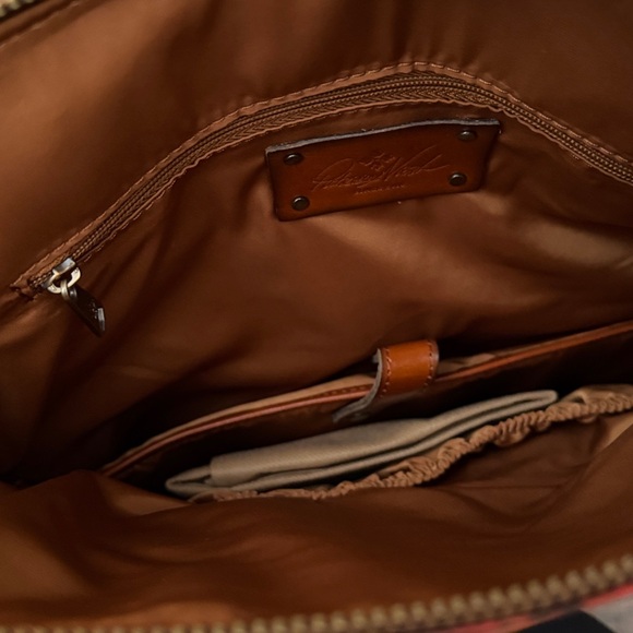 Patricia Nash Coated Canvas Trapani Convertible Backpack Summer Draw - Picture 4 of 4